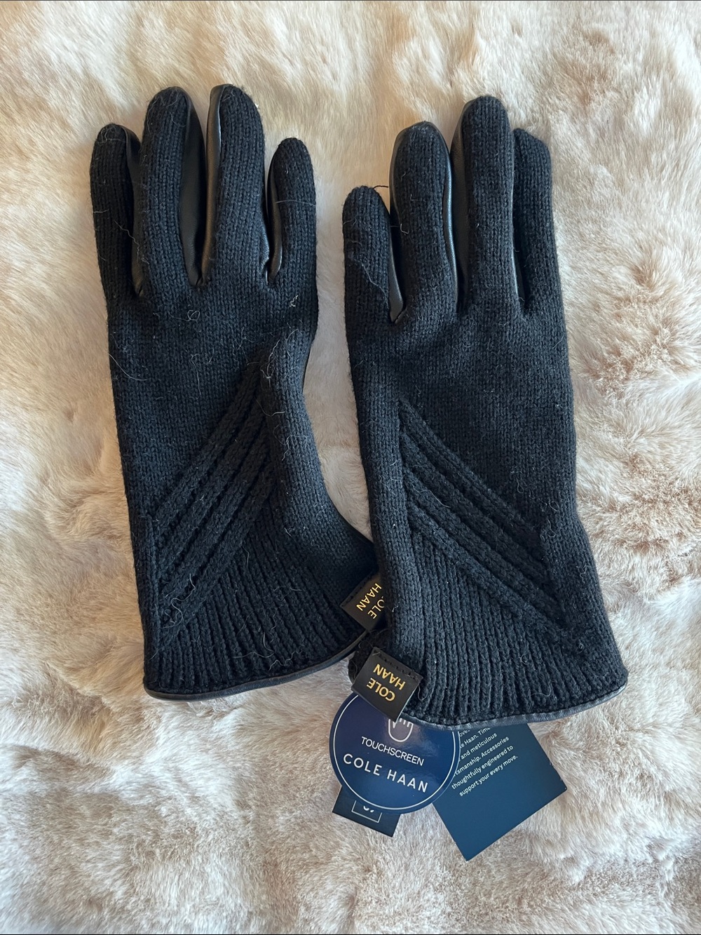 Cole Haan Leather Gloves